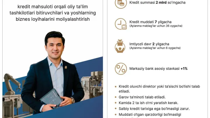 📢 “Kelajakka qadam” — yoshlarga keng imkoniyatlar!