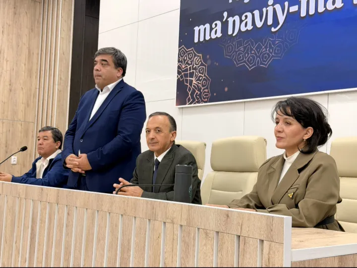 Presentation of the Book "MILLAT SHAVKATI" Held at the Academy of Labour and Social Relations